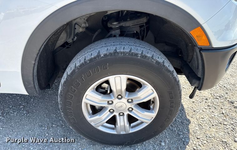 image for item EU2090 2021 Ford Ranger SuperCab utility bed pickup truck