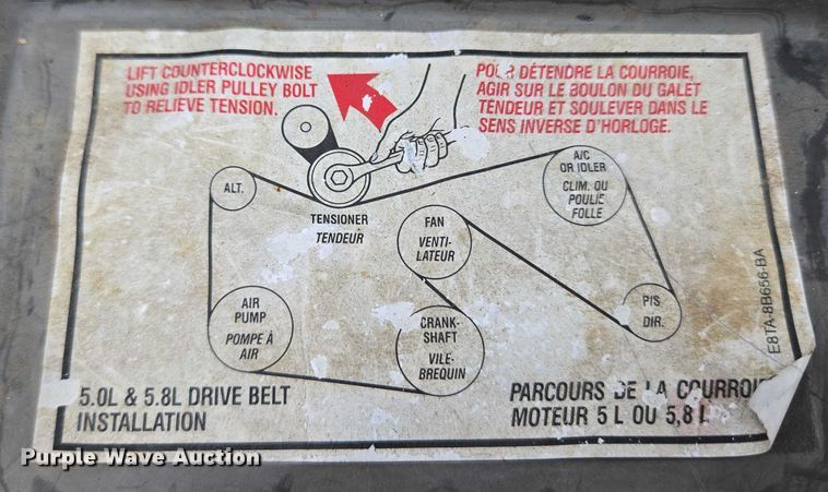 image for item EU3529 1989 Ford Bronco Custom SUV