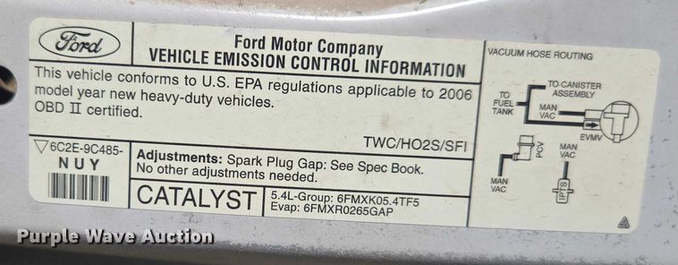 image for item FB9419 2006 Ford E350 van