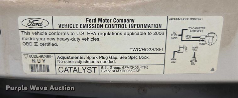 image for item FB9421 2006 Ford E350 van