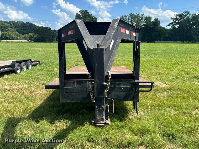 image for item ML9198 1985 Shop built flatbed trailer