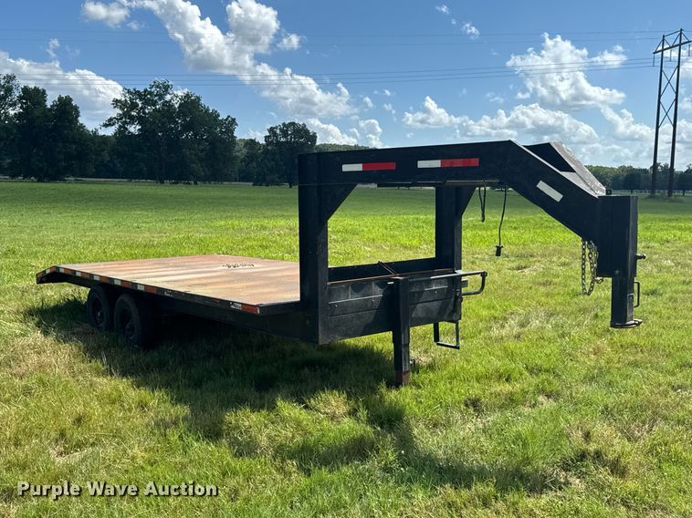image for item ML9198 1985 Shop built flatbed trailer