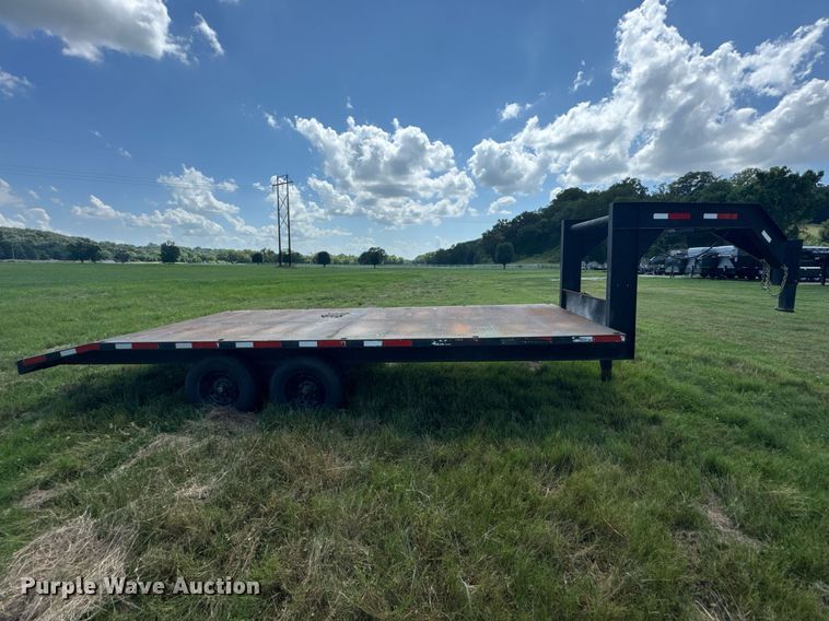 image for item ML9198 1985 Shop built flatbed trailer