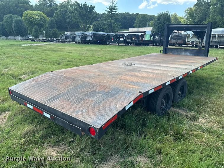 image for item ML9198 1985 Shop built flatbed trailer