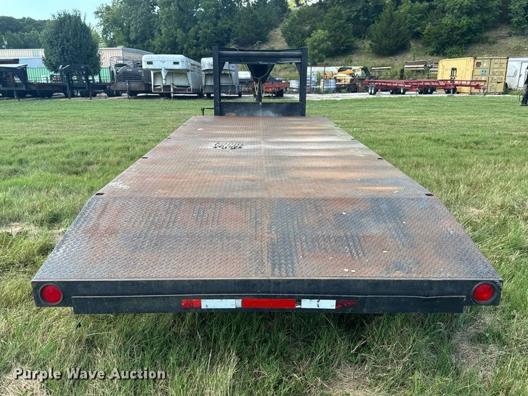 image for item ML9198 1985 Shop built flatbed trailer