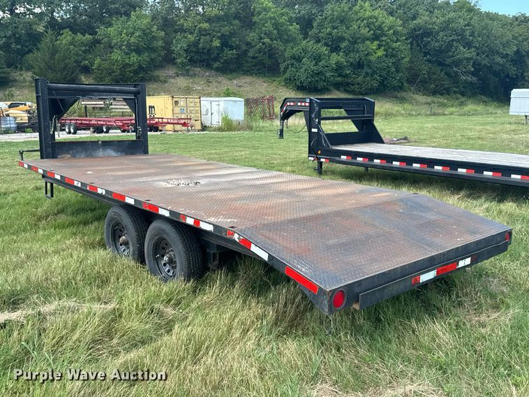 image for item ML9198 1985 Shop built flatbed trailer