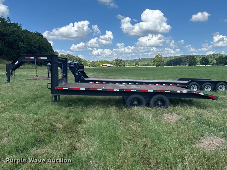 image for item ML9198 1985 Shop built flatbed trailer