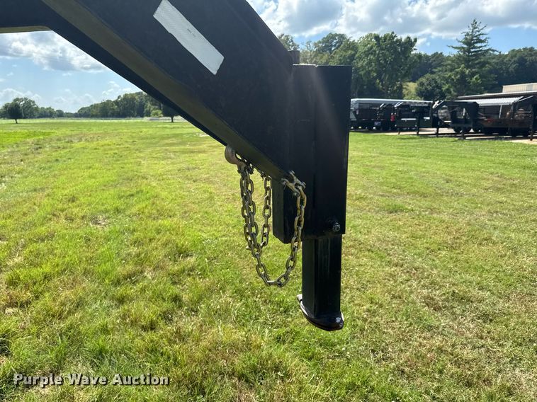 image for item ML9198 1985 Shop built flatbed trailer