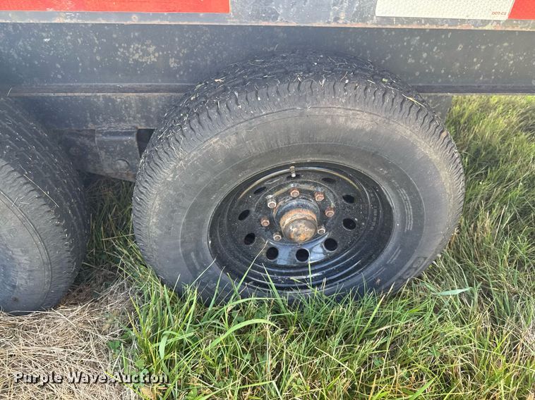 image for item ML9198 1985 Shop built flatbed trailer