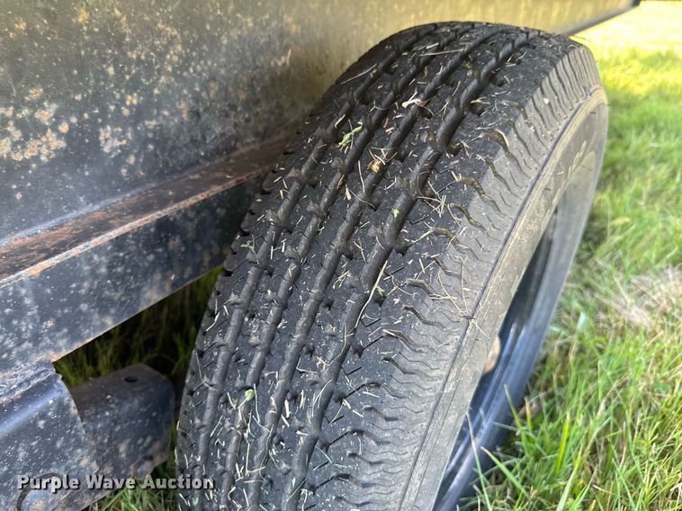 image for item ML9198 1985 Shop built flatbed trailer