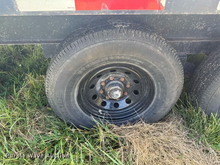 image for item ML9198 1985 Shop built flatbed trailer