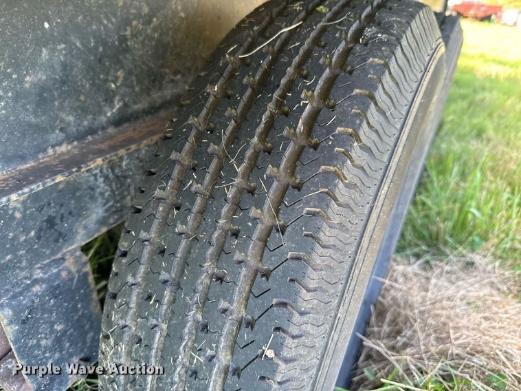 image for item ML9198 1985 Shop built flatbed trailer