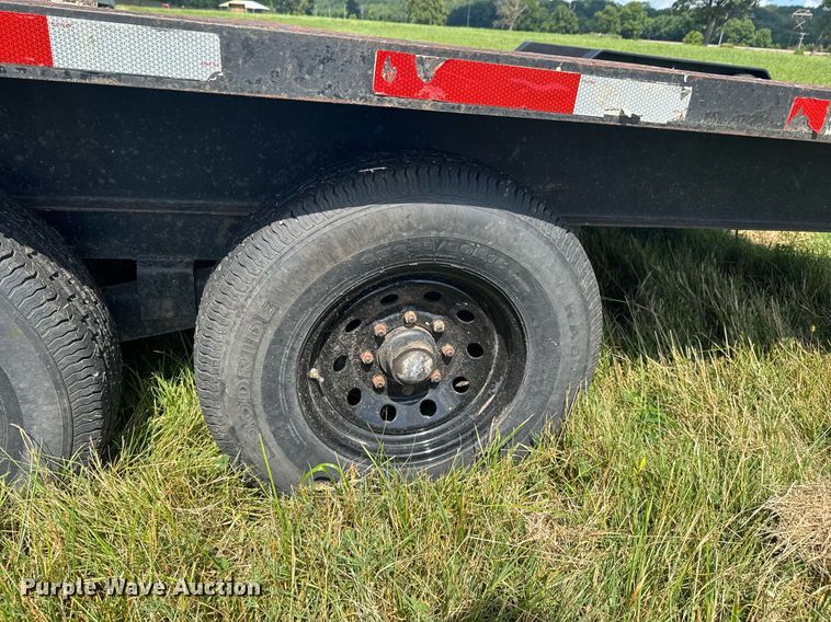 image for item ML9198 1985 Shop built flatbed trailer