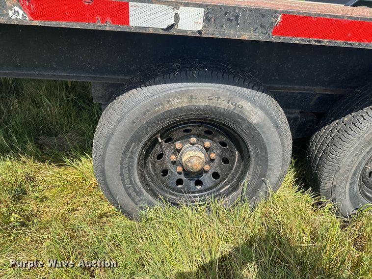 image for item ML9198 1985 Shop built flatbed trailer