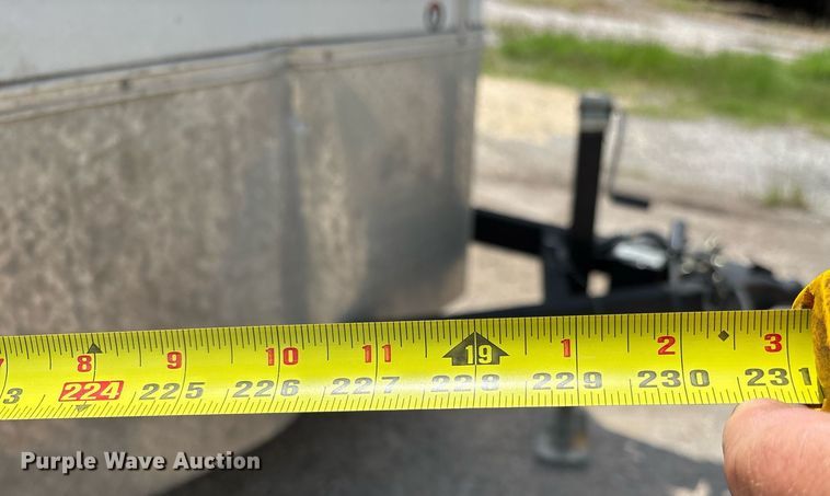 image for item ND9771 2024 NOVA H9616TFTV-100 enclosed cargo trailer