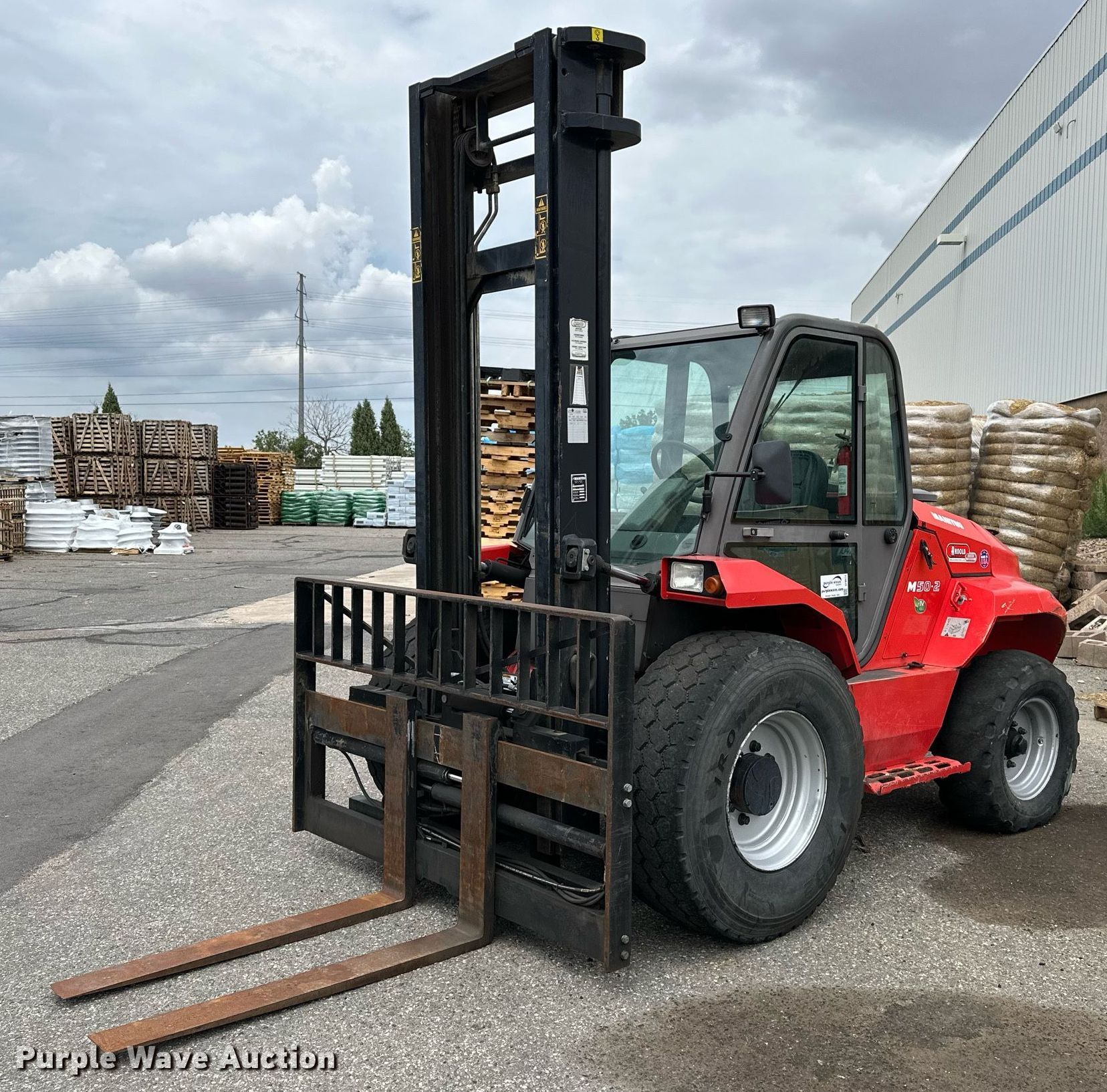 2017 Manitou M50 forklift in Aurora, CO | Item DF8624 sold