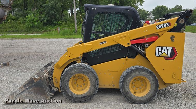 image for item DF8613 2020 Caterpillar 262D3 skid steer loader