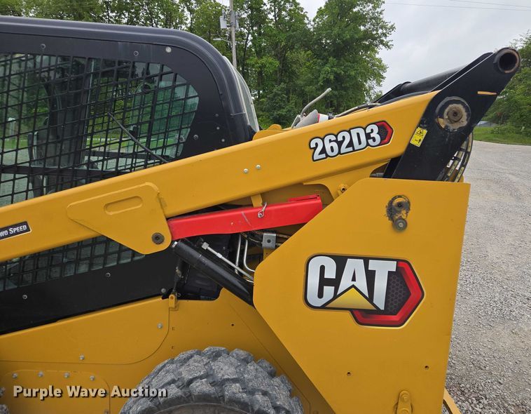 image for item DF8613 2020 Caterpillar 262D3 skid steer loader
