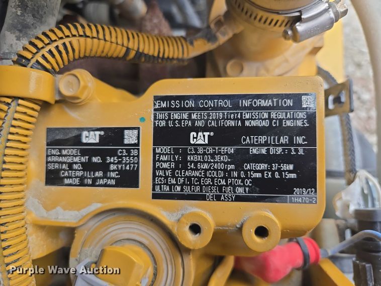 image for item DF8613 2020 Caterpillar 262D3 skid steer loader