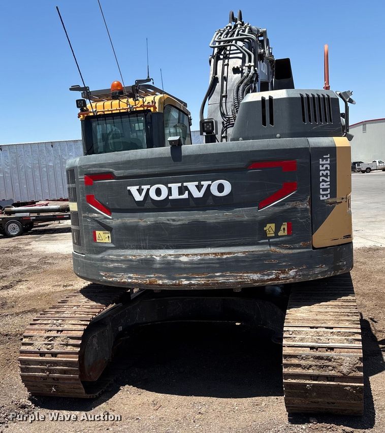 image for item DH8654 2016 Volvo ECR235EL excavator