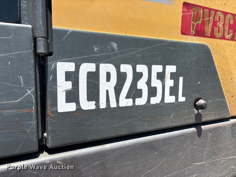 image for item DH8654 2016 Volvo ECR235EL excavator
