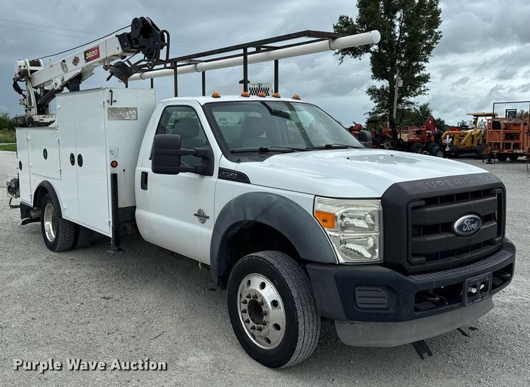 image for item DJ9681 2011 Ford F550 utility / service truck