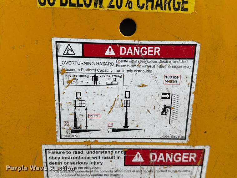 image for item DO7178 Haulotte Star 20 AC E vertical lift