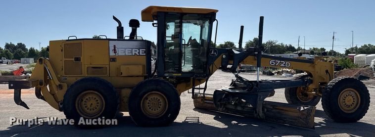 MOTOCONFORMADORA JOHN DEERE 672D 2005