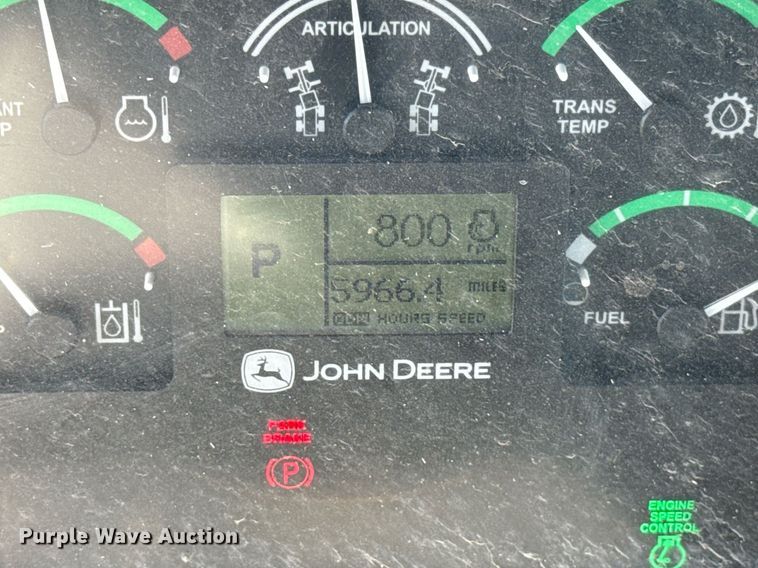 image for item DO7192 2005 John Deere 672D motor grader