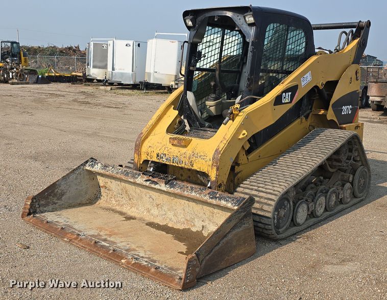 MINI CARGADOR SOBRE ORUGAS 2008 CATERPILLAR 287C