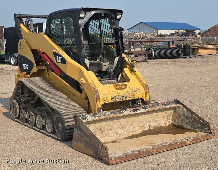 MINI CARGADOR SOBRE ORUGAS 2008 CATERPILLAR 287C