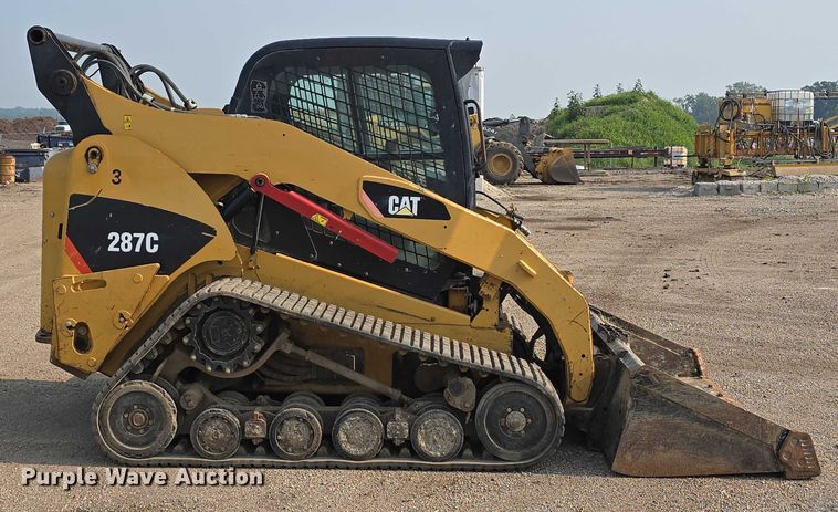 MINI CARGADOR SOBRE ORUGAS 2008 CATERPILLAR 287C