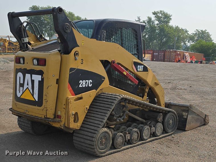 MINI CARGADOR SOBRE ORUGAS 2008 CATERPILLAR 287C