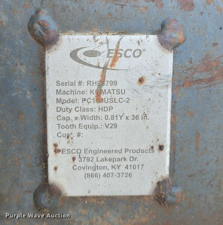 image for item DR3849 Komatsu PC128US-2 excavator
