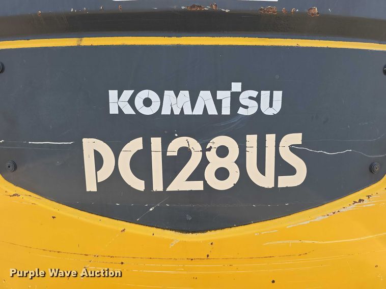 image for item DR3849 Komatsu PC128US-2 excavator