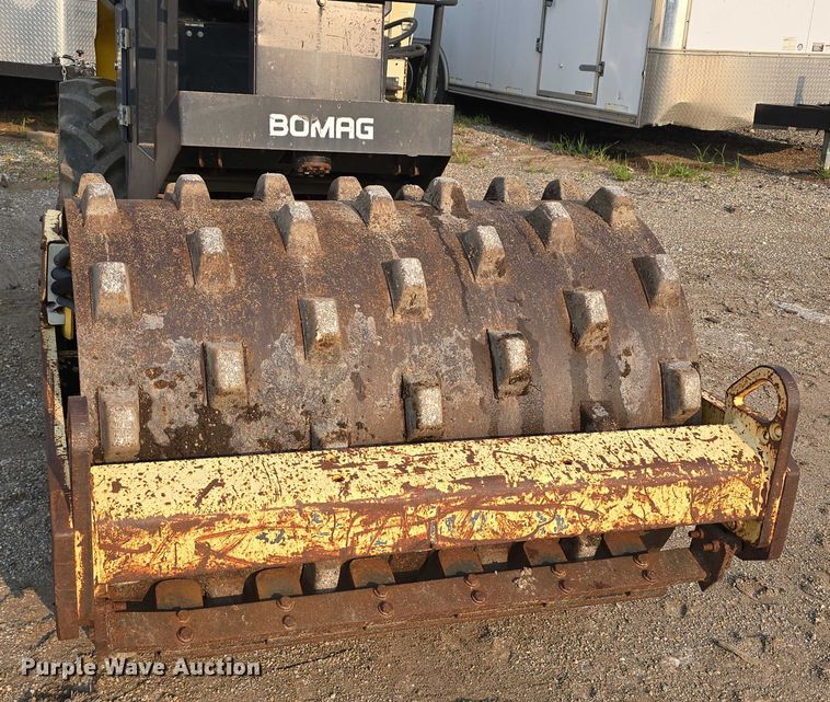 image for item DR3851 2007 Bomag BW 124 PDH-3 single drum vibratory roller