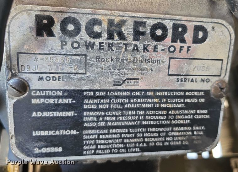 image for item DR3943 1987 Ford F700 sewer rodder truck