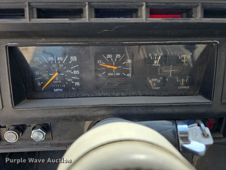 image for item DR3943 1987 Ford F700 sewer rodder truck