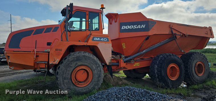 image for item DR3946 2012 Doosan DA40 articulated haul truck