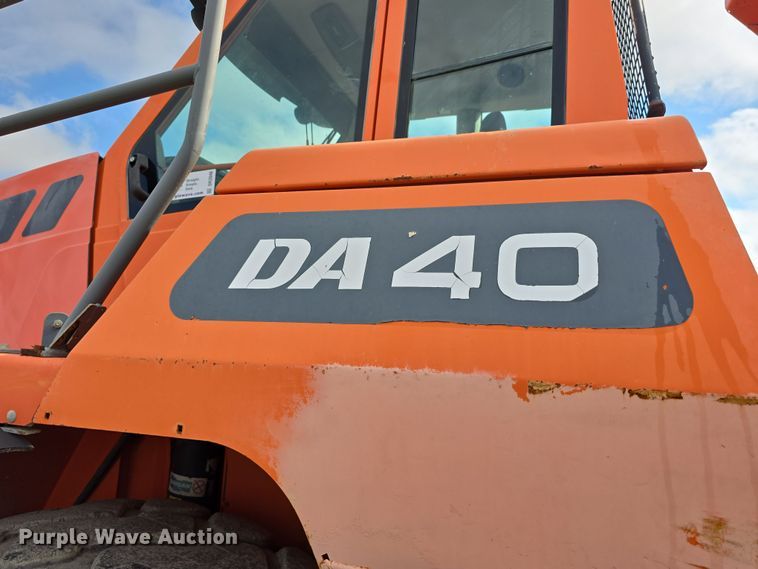image for item DR3946 2012 Doosan DA40 articulated haul truck