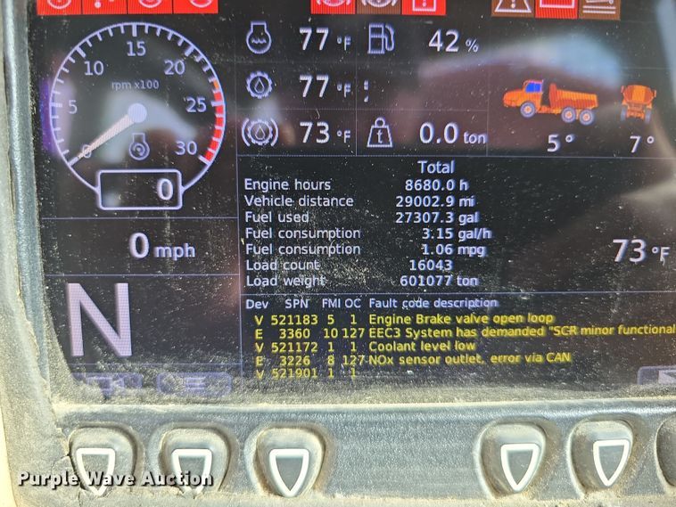 image for item DR3946 2012 Doosan DA40 articulated haul truck