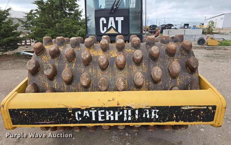 image for item DR3947 2005 Caterpillar CP-563E single drum vibratory roller