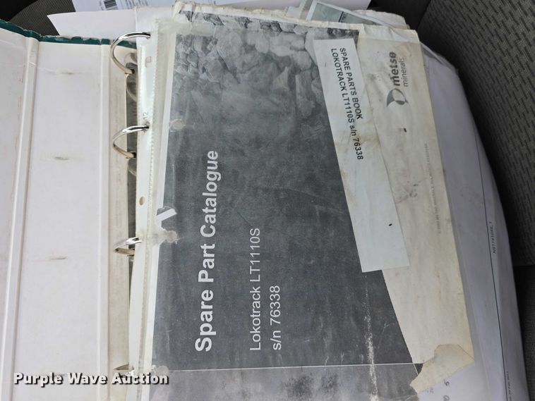 image for item DR3948 Metso Lokotrack LT1110S impact crushing plant