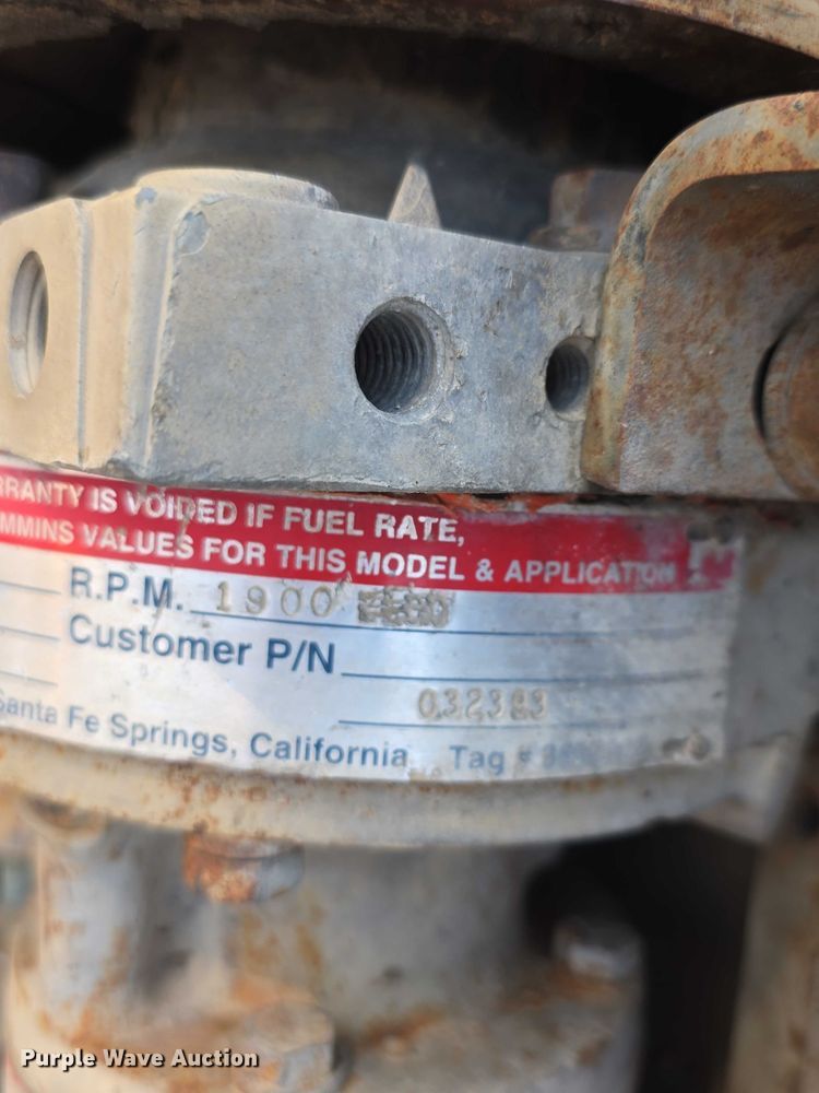 image for item DR3949 1988 Cummins 88NT400BC4 engine