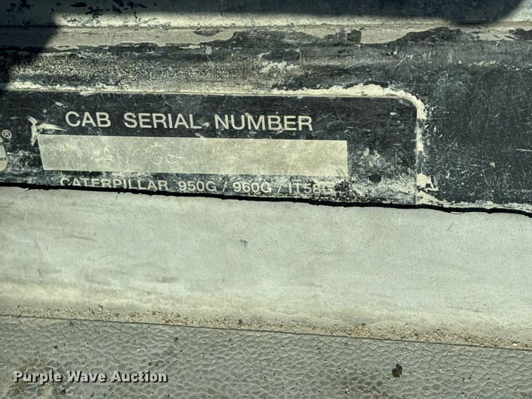 image for item DS3820 1998 Caterpillar 950G wheel loader