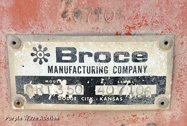 image for item DS3837 Broce CRT350 broom