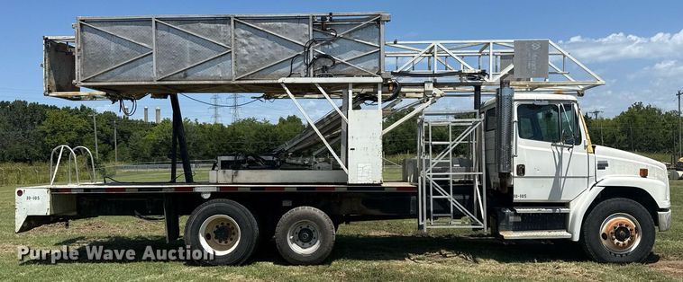 image for item DS3844 2001 Freightliner FL80 Under bridge inspection truck