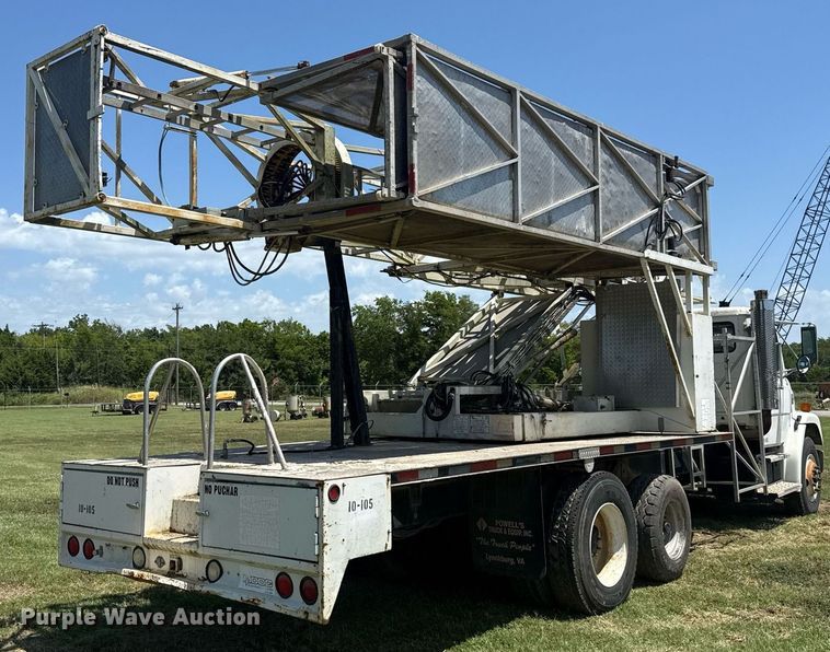 image for item DS3844 2001 Freightliner FL80 Under bridge inspection truck