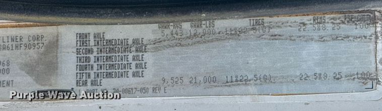 image for item DS3844 2001 Freightliner FL80 Under bridge inspection truck