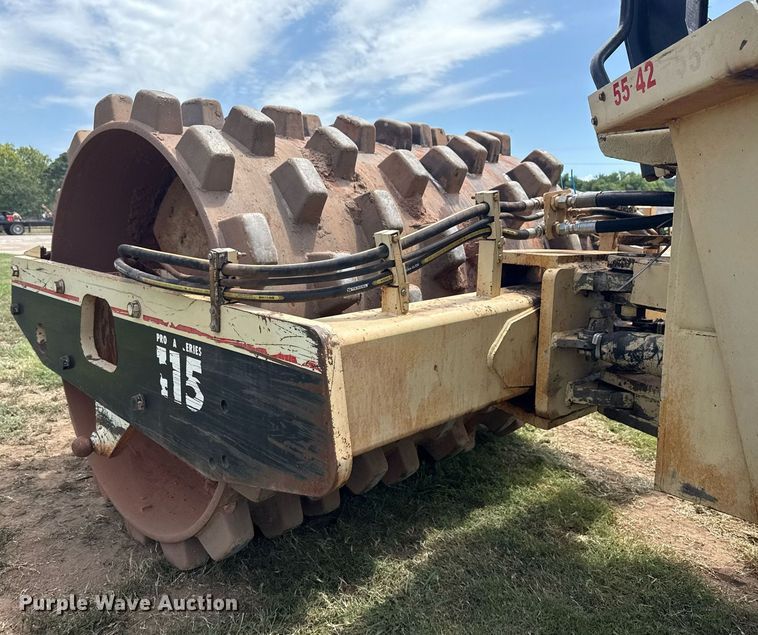 image for item DS3845 1998 Ingersoll Rand SD-115F Pro Pac single drum vibratory roller